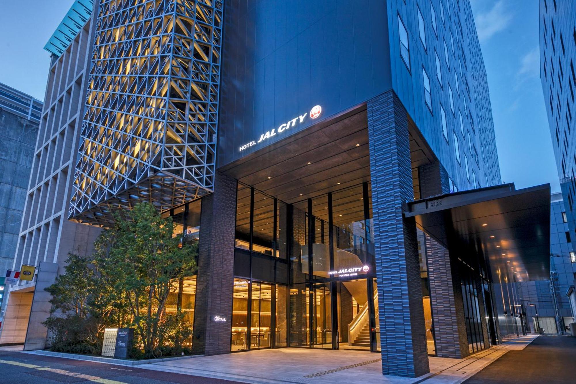 Hotel Jal City Fukuoka Tenjin Exteriör bild